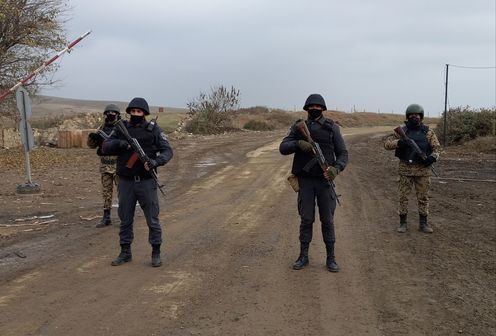 Azərbaycan polisi Cəbrayılda – FOTO