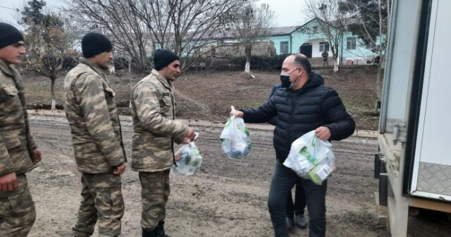 Birinci vitse-prezident Mehriban Əliyevanın təşəbbüsü ilə Heydər Əliyev Fondu və “Bravo” supermarketlər şəbəkəsi işğaldan azad olunmuş ərazilərdə hərbi qulluqçularımız üçün dəstək aksiyasına başlayıb VİDEO