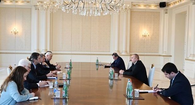 İlham Əliyev Minsk qrupunun Fransadan və ABŞ-dan olan həmsədrləri ilə görüşdü – FOTO