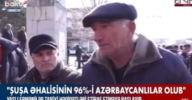 “Şuşa əhalisinin 96%-i azərbaycanlılar olub, Şuşa tarixi Azərbaycan şəhəridir” – Yaşlı ermənidən etiraf + Video