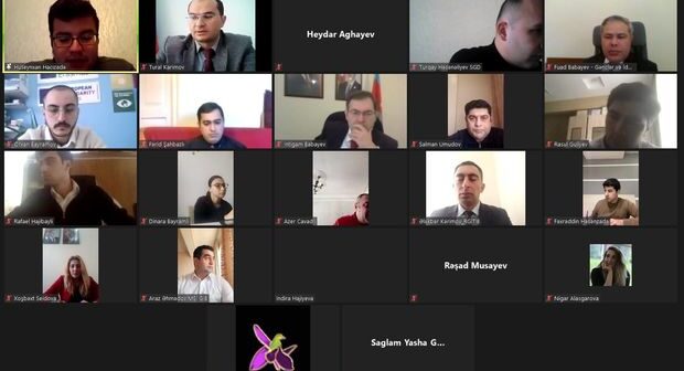 Nazirlik gənclər təşkilatı ilə növbəti görüşünü keçirdi – FOTO
