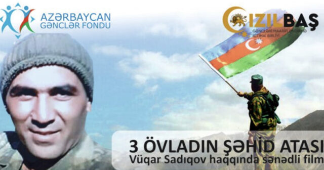 Şəhid Vüqar Sadıqov haqqında sənədli film təqdim olundu – GƏNCLƏR FONDUNUN DƏSTƏYİ İLƏ / VİDEO