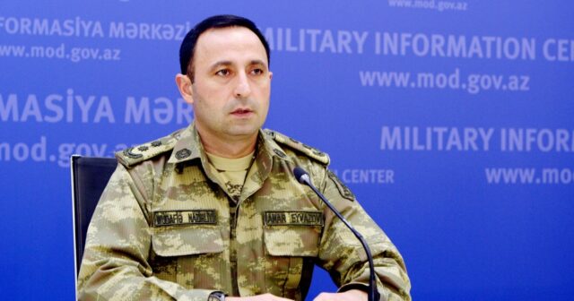 MN: Azərbaycan Ordusu döyüş hazırlığını davam etdirir