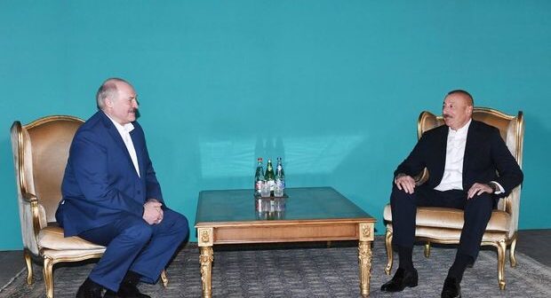 İlham Əliyev ilə Aleksandr Lukaşenkonun qeyri-rəsmi görüşü olub – YENİLƏNİB + FOTO