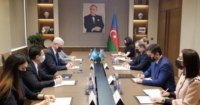Ceyhun Bayramov BMT Baş Assambleyasının Prezidenti ilə görüşüb