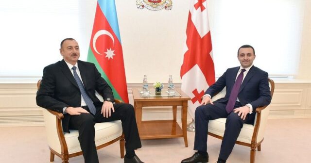 Azərbaycan Prezidenti Gürcüstanın Baş nazirini qəbul etdi