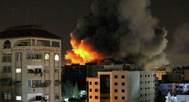 İsraildə raket zərbələrindən 500-dən çox insan yaralanıb