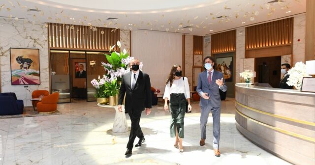 İlham Əliyev Bakıda “Intercontinental” hotelinin açılışında iştirak edib – YENİLƏNİB
