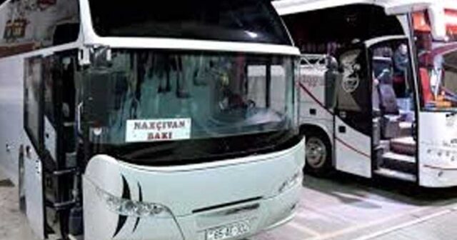 Naxçıvan-Bakı-Naxçıvan avtobus marşrutu fəaliyyətini bərpa edir