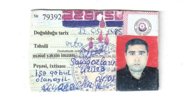 Özünü “Azərsu”nun əməkdaşı kimi təqdim edən şəxs ifşa olundu