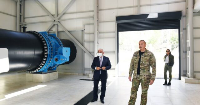 Prezident: “Kəlbəcər” yarımstansiyası qısa müddət ərzində, cəmi 6 aya inşa edilib”