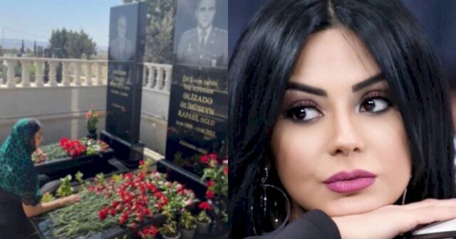 Vüsalə Əlizadə qardaşının məzarı başında fəryad etdi