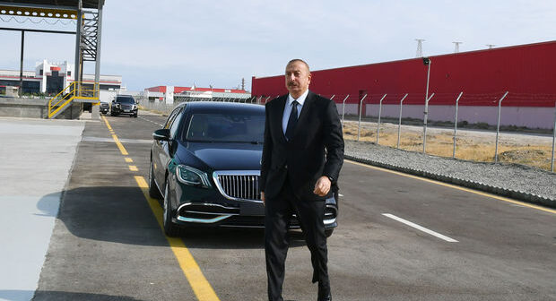 Sumqayıt Kimya Sənaye Parkında “Azmonbat” MMC-nin açılışı olub – YENİLƏNİB + FOTO