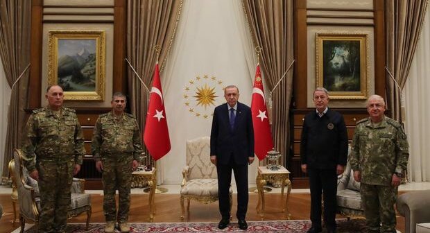 Zakir Həsənov Türkiyə prezidenti ilə görüşüb – FOTO