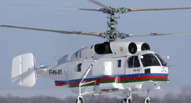 Zaqatalada çayda boğulmuş şəxsin meyiti sudan helikopterlə çıxarıldı