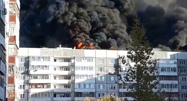 Rusiyada yaşayış binasında dəhşətli yanğın – VİDEO