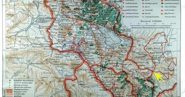 Ermənilər delimitasiya üçün saxta xəritə irəli sürdü – FOTO