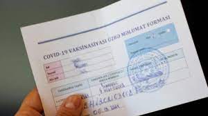 Saxta “COVID-19” pasportu satanlar haqda cinayət işi başlandı