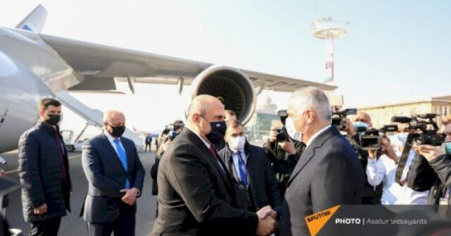 Mişustin İrəvana gəldi