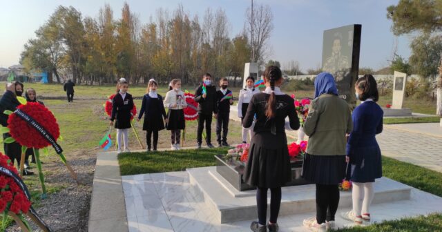 Zərdabda Şəhid Anar Məmmədzadənin Anım günü qeyd olundu-FOTO