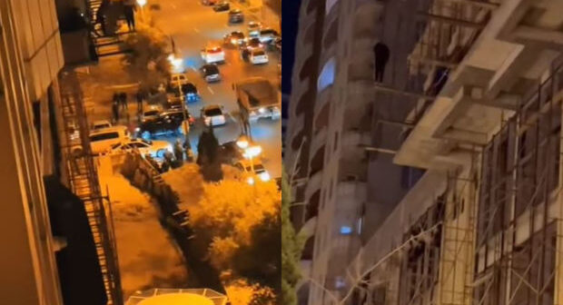 Bakıda qadının intihara cəhdinin görüntüləri – VİDEO