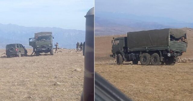Qaragöldə ermənilərin mühasirəyə salınması ilə bağlı görüntülər – Video