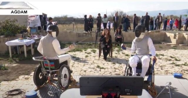 Ağdamda ilk: Qazilər arasında qılıncoynatma üzrə “I Zəfər Kuboku” keçirildi – Video