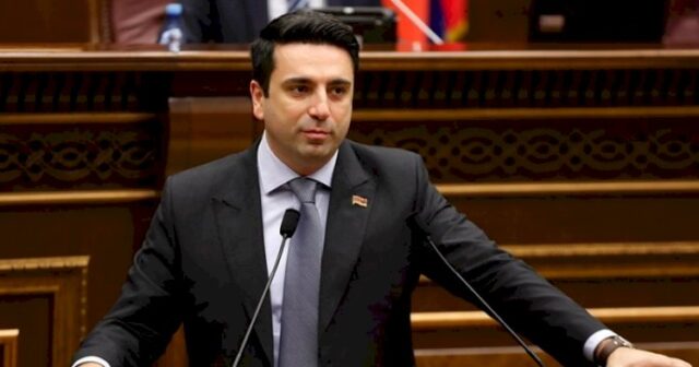 Ermənistan parlamentinin sədri Alen Simonyan da Xankəndiyə gəlir – Erməni KİV