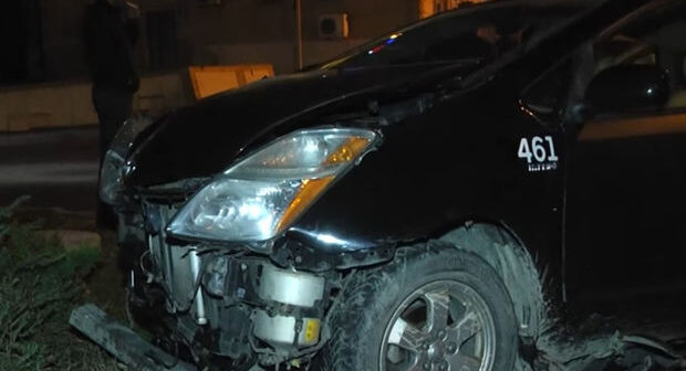Bakıda xanımın törətdiyi qəzada avtomobillərə ciddi ziyan dəydi – FOTO/VİDEO