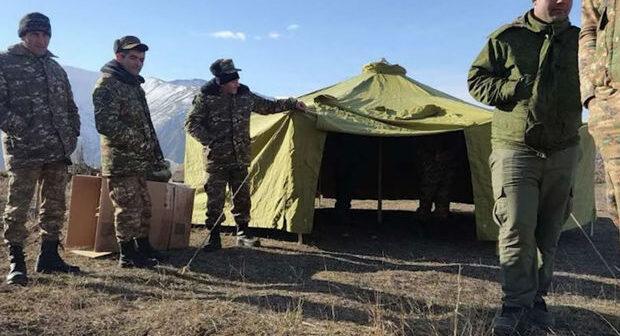 Erməni zabitlərin çadır oğurladığı məlum oldu: Həbs olunanlar var