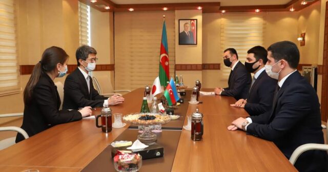Yaponiya səfiri Neftçala rayonuna səfər edib – Fotolar