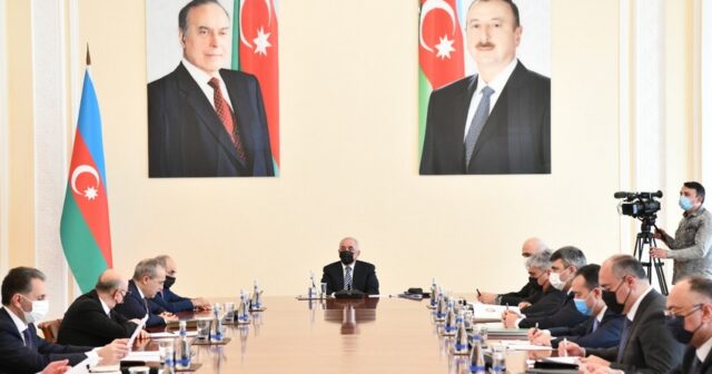 Nazirlər Kabinetində ərzaq təhlükəsizliyi, qiymət artımına həsr olunmuş müşavirə keçirilib