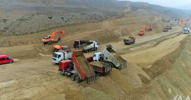 Talış-Tapqaraqoyunlu-Qaşaltı sanatoriyasına gedən avtomobil yolunun inşası davam etdirilir
