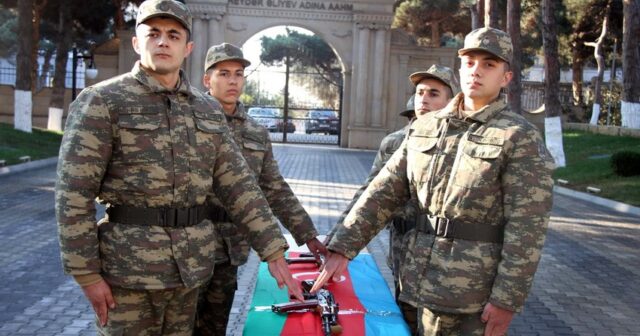Azərbaycanda hərbi xidmətə növbəti çağırış başa çatıb