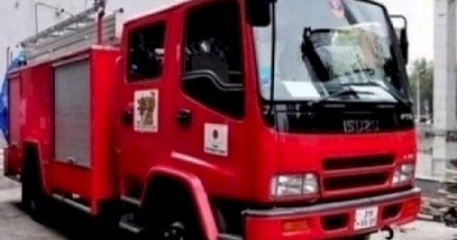 İrəvanda Nazirliyin binasında güclü yanğın oldu