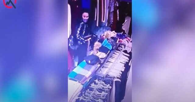 Oğurluq edərkən kameraya düşdü, 20 gündür polis axtarır – Video