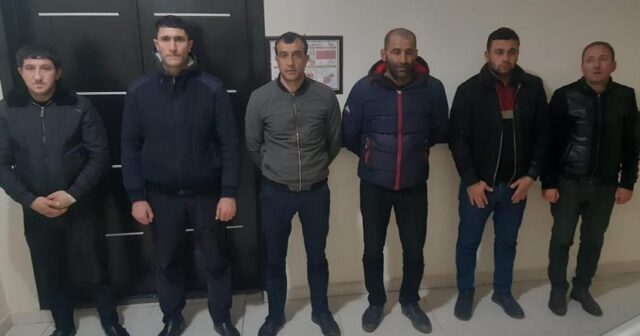 Şabranda çayxanada qumar oynayanlar saxlanılıb
