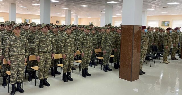 Azərbaycanda ehtiyatda olan hərbçilərin təlim toplanışı başladı