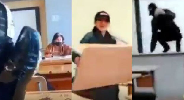 Azərbaycanda məktəbdə biabırçılıq: Şagirdlər müəllimin “başına çıxır”