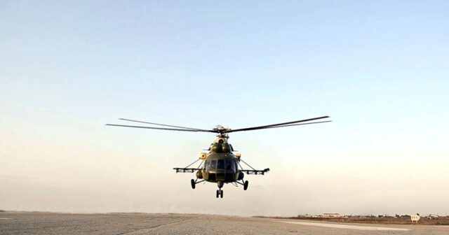Ordumuzun helikopterləri havaya qaldırıldı – VİDEO