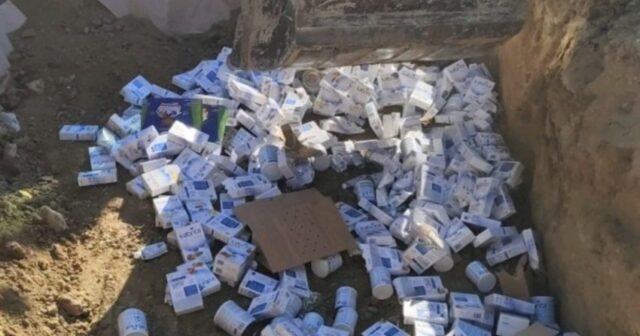 İstehlaka yararsız 110 kq uşaq qidası məhv edildi