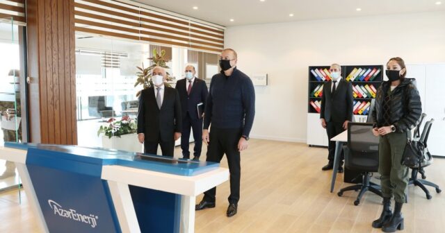 Prezident və birinci xanım Ağdamda – FOTOLAR