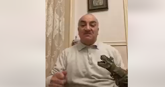 Tahir Kərimli “əjdahalı” görüntülərindən danışdı – Video