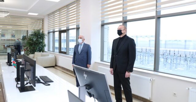 İlham Əliyev “Qobu” Enerji Qovşağının açılışında iştirak edib – FOTOLAR