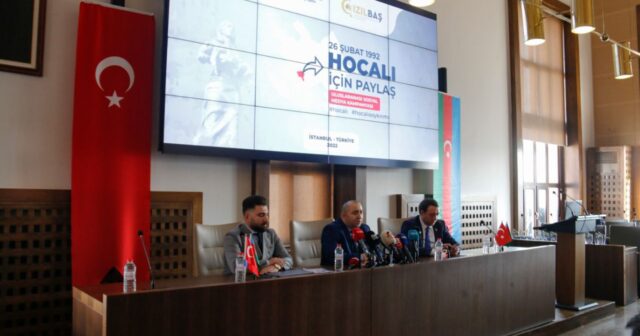 İstanbulda “Xocalı üçün paylaş” Beynəlxalq Sosial Media Kampaniyası keçirildi – FOTOLAR