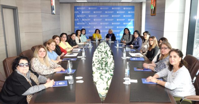 Gender əsaslı zorakılıqlara qarşı mübarizədə QHT-lərin rolu mövzusunda görüş keçirilib – FOTO