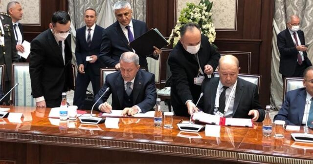 Türkiyə və Özbəkistan arasında hərbi çərçivə sazişi imzalandı