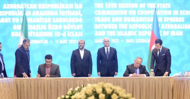 Azərbaycan və İran arasında Naxçıvanla əlaqə üçün yeni sənəd imzalanıb