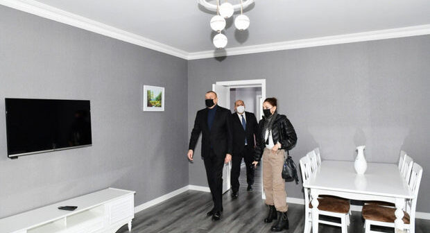 Prezident və Birinci vitse-prezident Suqovuşanda təmir-bərpa işləri ilə tanış olublar – FOTO