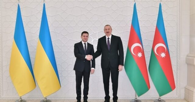Zelenski İlham Əliyevə zəng edib